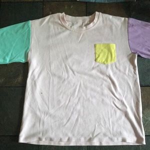 Pastel Patchwork T-Shirt
